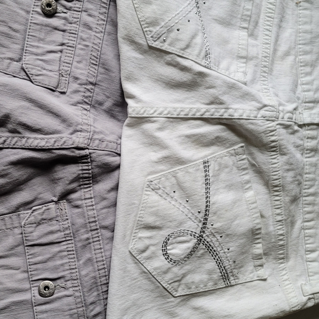 2 Pair Capris